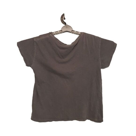 Junk Food T-Shirt Women's Size Medium Cropped Pink Floyd Retro Rock Made In USA - Picture 2 of 5